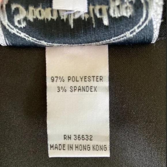 Vintage Suede Black Western Silver Oversized Shacket Button Down Jacket - Picture 6 of 7